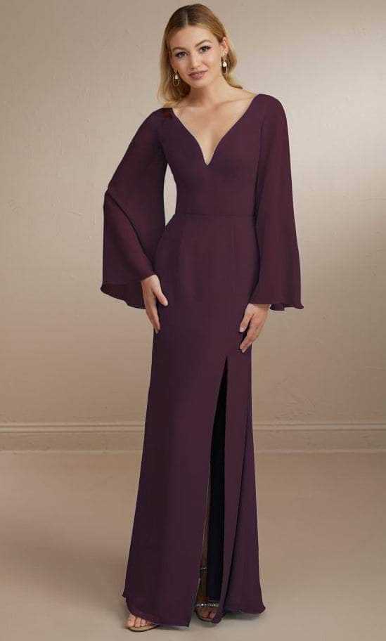 Christina Wu Celebration, Christina Wu Celebration 22164 - Flowy Bell Sleeve Evening Gown